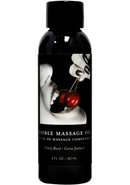 Edible Massage Oil Cherry 2oz