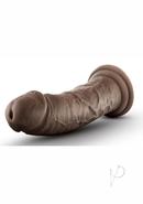 Dr Skin Cock W/suction 8 Chocolate