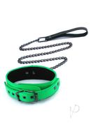 Electra Play Things Collar/leash Green